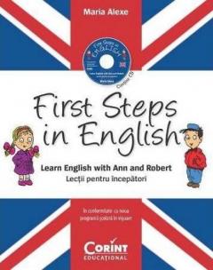 First Steps in English+CD lectii pentru incepatori 